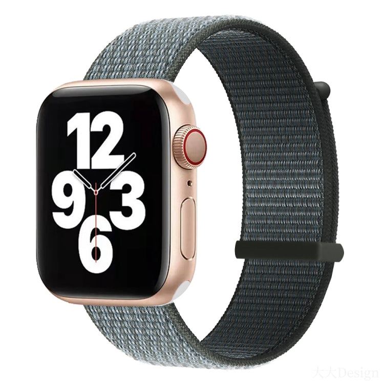 Bracelet de montre de remplacement à double section à fermeture auto-agrippante pour Apple Watch Series, 7 41 mm / 6&SE&5&4 40 mm / 3&2&1 38 mm, 7 45 mm / 6&SE&5&4 44 mm / 3&2&1 42 mm