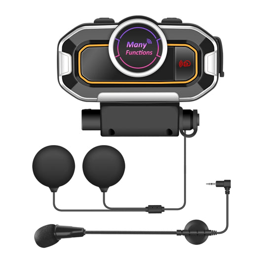 V9 Pro Casque de moto Bluetooth Talkie-walkie Support FM, Casque de moto Bluetooth Talkie-walkie
