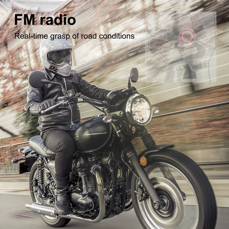 V9 Pro Motorcycle Helmet Bluetooth Walkie-talkie Support FM, Helmet Bluetooth Walkie-talkie