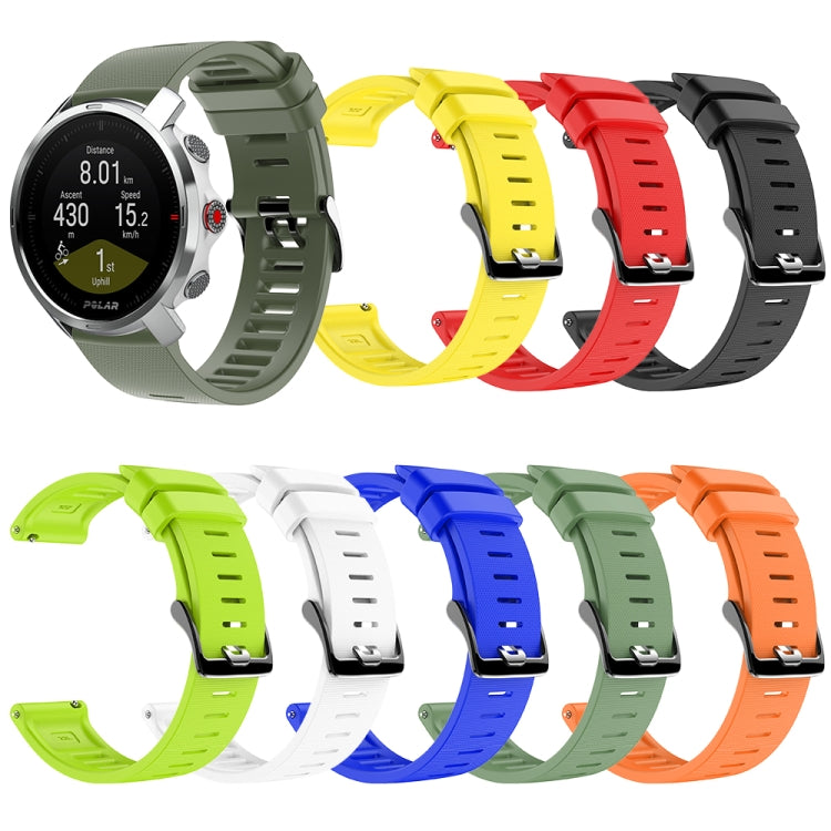 Silicone Official Buckle Replacement Wrist Strap Watchband, For Polar Grit X