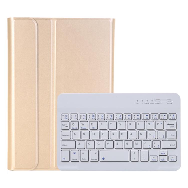 A06B Ultra-thin Detachable Bluetooth Keyboard Leather Case with Pen Slot & Holder for iPad mini 6 / mini 7
