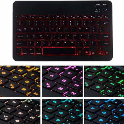 A06BS Ultra-thin Backlight Bluetooth Keyboard Leather Case with Holder & Pen Slot, For iPad mini 6 / mini 7, For iPad mini 6