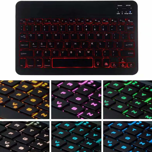 A06BS Ultra-thin Backlight Bluetooth Keyboard Leather Case with Holder & Pen Slot, For iPad mini 6 / mini 7, For iPad mini 6