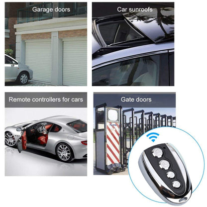 K18 Universal U-shaped Copy Electric Rolling Shutter Door Gate Garage Remote Controller, 315MHZ, 433MHZ