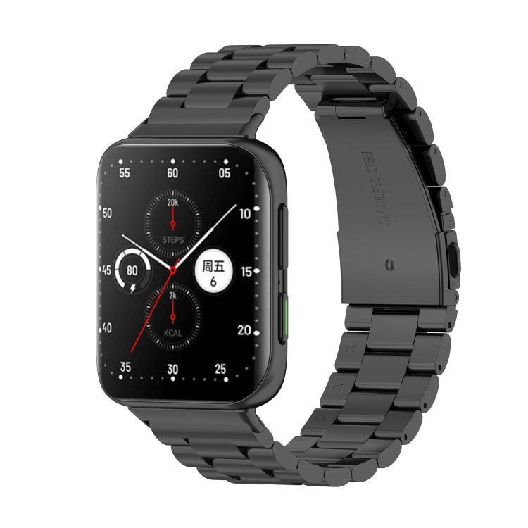 Bracelet de rechange trois billes en acier inoxydable, pour OPPO Watch 2 42mm, pour OPPO Watch 2 46mm