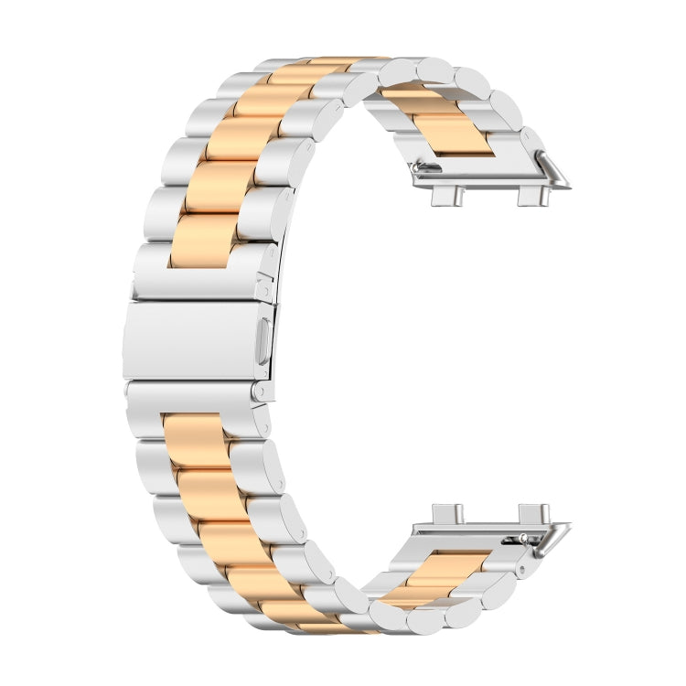 Bracelet de rechange trois billes en acier inoxydable, pour OPPO Watch 2 42mm, pour OPPO Watch 2 46mm