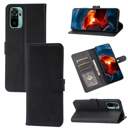 Embossed Happy Cat Pattern Horizontal Flip Leather Case with Holder & Card Slots & Wallet, For Xiaomi Redmi Note 10 Pro 5G, For Xiaomi Redmi 10, For Xiaomi Mi 11, For Xiaomi Mi 11T, For Xiaomi Mi 11 Ultra, For Xiaomi Mi 11 Lite                         ...