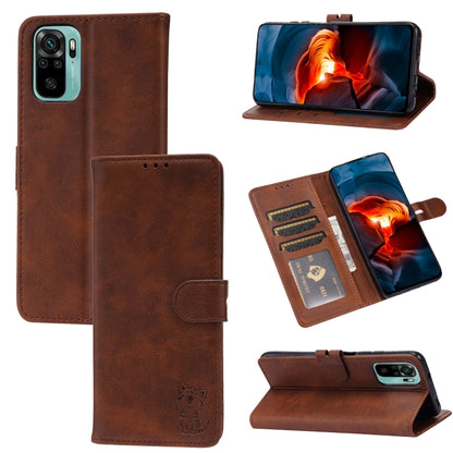 Embossed Happy Cat Pattern Horizontal Flip Leather Case with Holder & Card Slots & Wallet, For Xiaomi Redmi Note 10 Pro 5G, For Xiaomi Redmi 10, For Xiaomi Mi 11, For Xiaomi Mi 11T, For Xiaomi Mi 11 Ultra, For Xiaomi Mi 11 Lite                         ...
