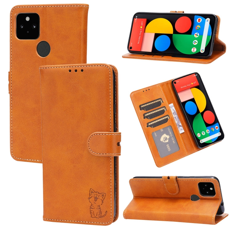Embossed Happy Cat Pattern Horizontal Flip Leather Case with Holder & Card Slots & Wallet, For Xiaomi Redmi Note 10 Pro 5G, For Xiaomi Redmi 10, For Xiaomi Mi 11, For Xiaomi Mi 11T, For Xiaomi Mi 11 Ultra, For Xiaomi Mi 11 Lite                         ...