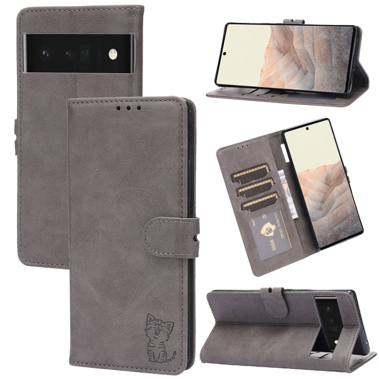 Embossed Happy Cat Pattern Horizontal Flip Leather Case with Holder & Card Slots & Wallet, For Xiaomi Redmi Note 10 Pro 5G, For Xiaomi Redmi 10, For Xiaomi Mi 11, For Xiaomi Mi 11T, For Xiaomi Mi 11 Ultra, For Xiaomi Mi 11 Lite                         ...
