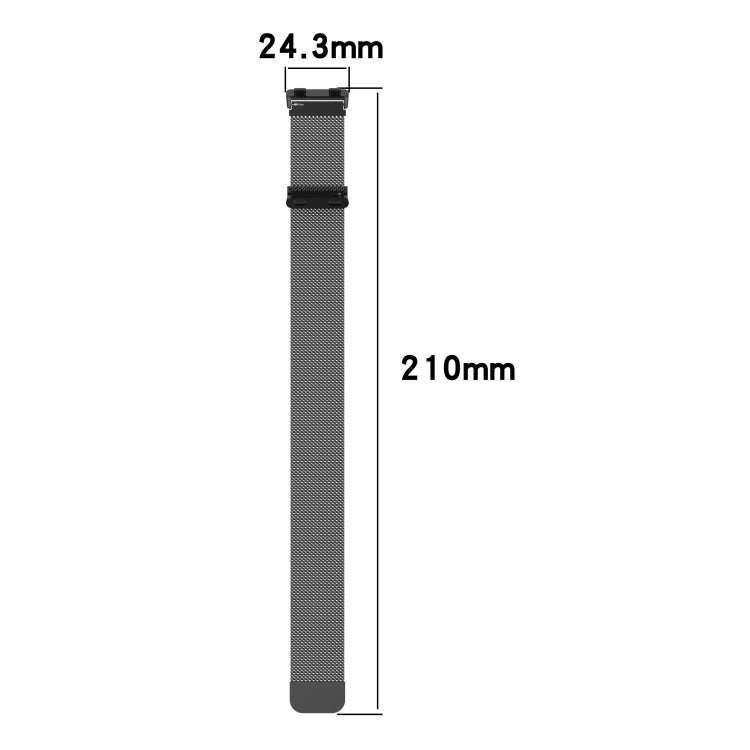 Milan Metal Replacement Strap Watchband, For OPPO Watch 2 42mm, For OPPO Watch 2 46mm