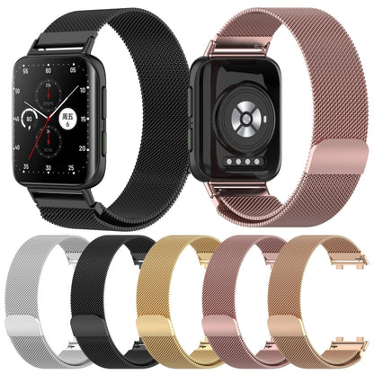 Milan Metal Replacement Strap Watchband, For OPPO Watch 2 42mm, For OPPO Watch 2 46mm