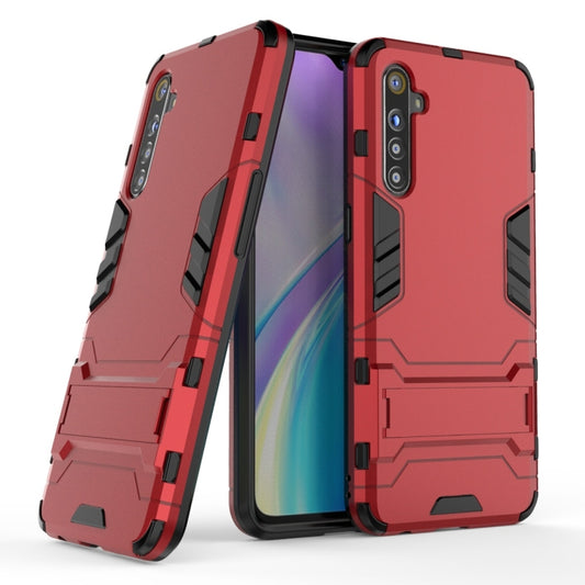Shockproof PC + TPU Protective Case with Holder, For OnePlus 7T, For OPPO Realme XT & K5