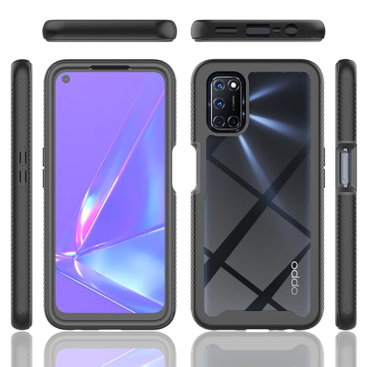 Starry Sky Solid Color Series Shockproof PC + TPU Protective Case with PET Film, For OPPO A52 / A72 / A92, For Xiaomi Poco F3 / Redmi K40, For OPPO A15, For OPPO A53