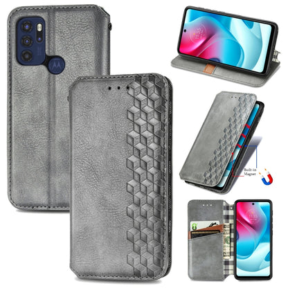 Cubic Grid Pressed Horizontal Flip Magnetic Leather Phone Case with Holder & Card Slots & Wallet, For Motorola Moto G60S, For Tecno Pova 2, For vivo X70 Pro, For vivo X70