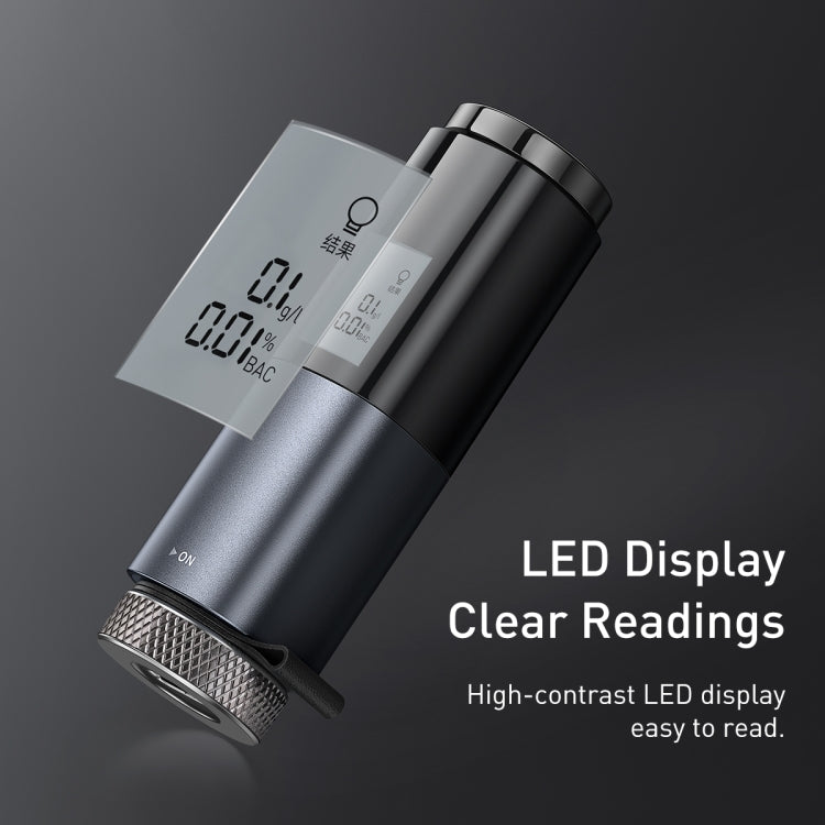 Baseus CRCX-01 Digital Alcohol Tester Breathalyzer, CRCX-01