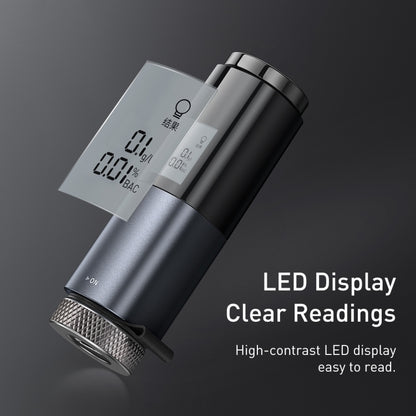 Baseus CRCX-01 Digital Alcohol Tester Breathalyzer, CRCX-01