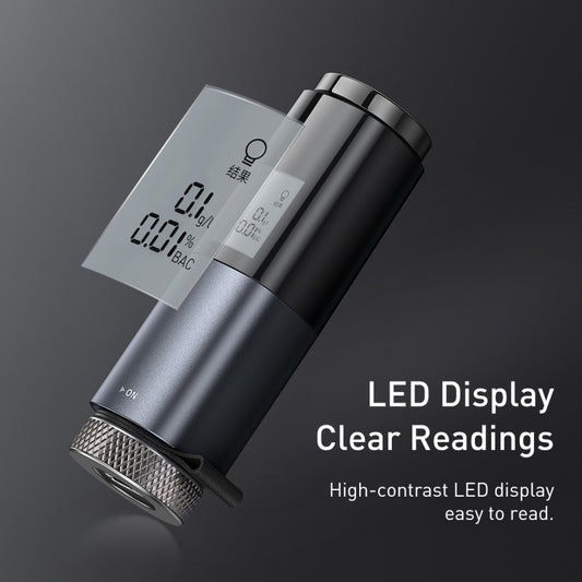 Baseus CRCX-01 Digital Alcohol Tester Breathalyzer, CRCX-01