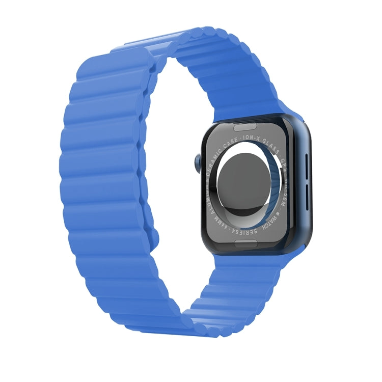 Bracelet de remplacement intégré en silicone pour Apple Watch Series, 7 41mm / 6&SE&5&4 40mm / 3&2&1 38mm, 7 45mm / 6&SE&5&4 44mm / 3&2&1 42mm