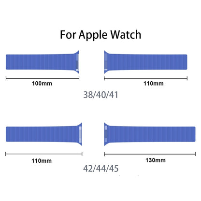 Bracelet de remplacement intégré en silicone pour Apple Watch Series, 7 41mm / 6&SE&5&4 40mm / 3&2&1 38mm, 7 45mm / 6&SE&5&4 44mm / 3&2&1 42mm