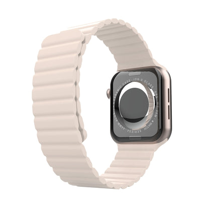 Bracelet de remplacement intégré en silicone pour Apple Watch Series, 7 41mm / 6&SE&5&4 40mm / 3&2&1 38mm, 7 45mm / 6&SE&5&4 44mm / 3&2&1 42mm