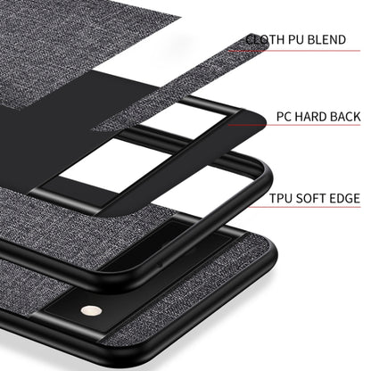 Shockproof Cloth Texture PC+ TPU Protective Case, For Motorola Moto G30, For Google Pixel 6, For Google Pixel 6 Pro