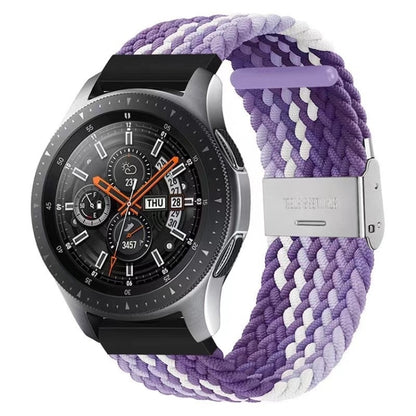 22mm Universal Nylon Braided Metal Buckle Strap, 22mm