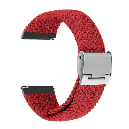 22mm Universal Nylon Braided Metal Buckle Strap, 22mm