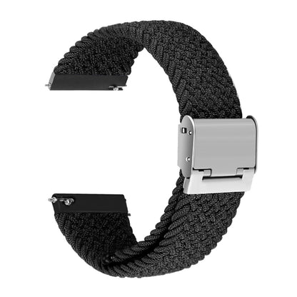 22mm Universal Nylon Braided Metal Buckle Strap, 22mm