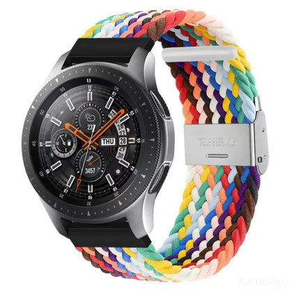 22mm Universal Nylon Braided Metal Buckle Strap, 22mm