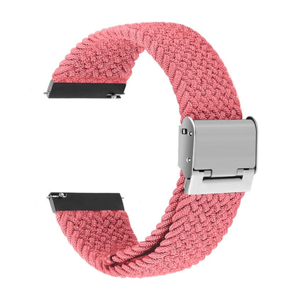 22mm Universal Nylon Braided Metal Buckle Strap, 22mm