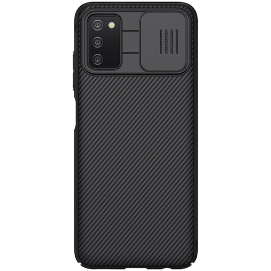 NILLKIN Black Mirror Series PC Camshield Housse complète anti-poussière et anti-rayures, Pour Samsung Galaxy A03s / A037G