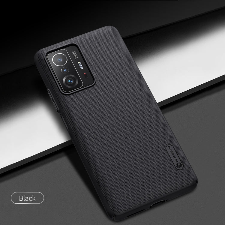 NILLKIN Frosted Concave-convex Texture PC Phone Protective Case, For Xiaomi Mi 11T / 11T Pro