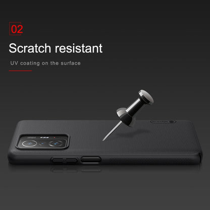 NILLKIN Frosted Concave-convex Texture PC Phone Protective Case, For Xiaomi Mi 11T / 11T Pro