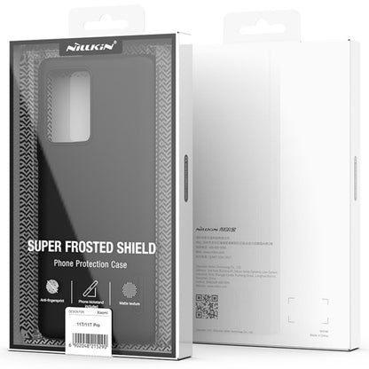 NILLKIN Frosted Concave-convex Texture PC Phone Protective Case, For Xiaomi Mi 11T / 11T Pro