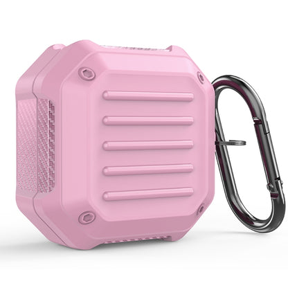 Shockproof Carbon Fiber Luggage Earphone Protective Case with Hook, For Samsung Galaxy Buds Live / Buds 2 / Buds Pro / Buds 2 Pro