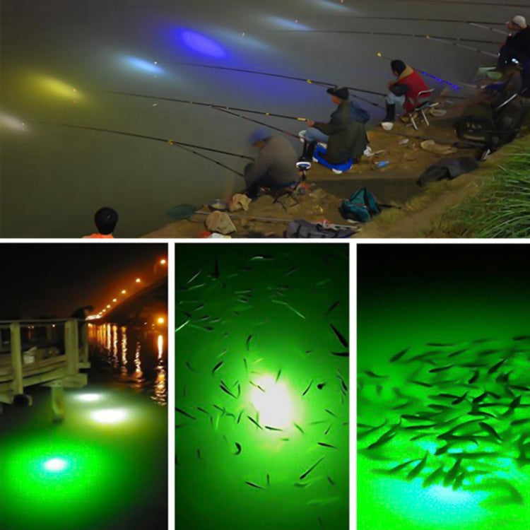Lampe de pêche sous-marine lumineuse à LED, 12-24V CA/CC