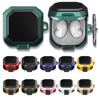 Étui de protection antichute Thunder Battlegear avec interrupteur pour écouteurs Samsung Galaxy Buds Live / Buds 2 / Buds Pro / Buds 2 Pro