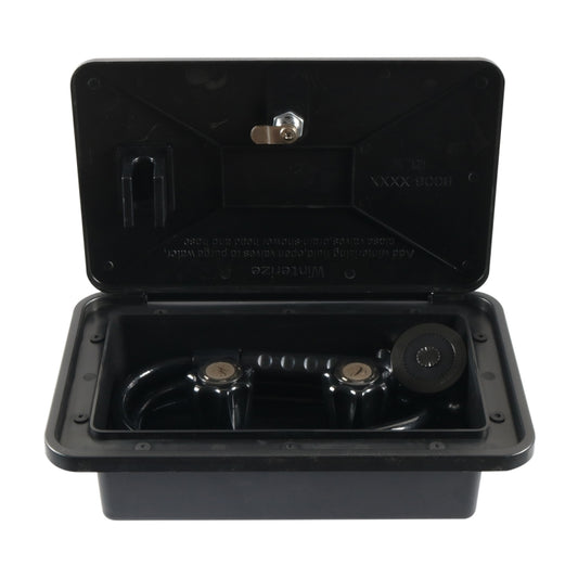 Pommeau de douchette extérieur pour VR avec flexible, A6622-02 Noir
