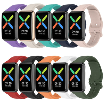 Sport Silicone Replacement Strap Watchband, For OPPO Watch Free NFC Version