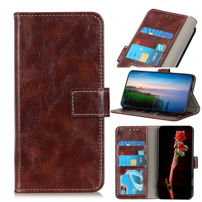 Retro Crazy Horse Texture Horizontal Flip Leather Phone Case, For OnePlus 9RT 5G, For Huawei nova 8i / Honor 50 Lite