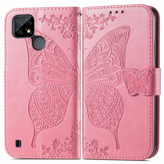 Butterfly Love Flowers Embossed Horizontal Flip Leather Case with Holder & Card Slots & Wallet & Lanyard, For OPPO Realme C21Y, For Xiaomi Mi 11T / 11T Pro, For Honor Play 5T Youth, For Google Pixel 6, For vivo Y72 5G