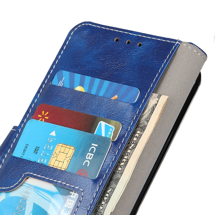 Retro Crazy Horse Texture Horizontal Flip Leather Phone Case, For Motorola Moto E40/E20/E30/Lenovo K14 Plus, For Nokia G50, For OPPO Realme Narzo 50i