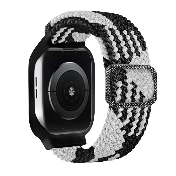 TPU-Rahmen-Schnallen-Geflecht integriertes Ersatz-Armband für Apple Watch Series, 6 & SE & 5 & 4 40mm / 3 & 2 & 1 38mm, 6 & SE & 5 & 4 44mm / 3 & 2 & 1 42mm