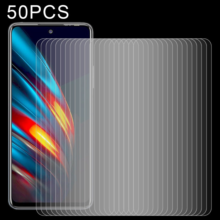 50 PCS 0.26mm 9H 2.5D Tempered Glass Film, For Tecno Pop 5 (50 PCS), For TCL 10 5G (50 PCS), For Tecno Pova 2 (50 PCS), For TCL 20 5G (50 PCS), For ZTE Axon 30 Pro 5G (50 PCS), For Tecno Phantom X (50 PCS), For ZTE Blade V30 (50 PCS)                   ...