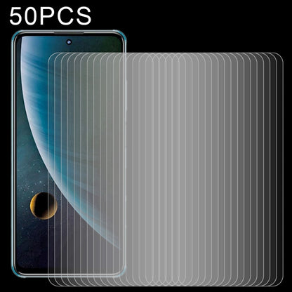 50 PCS 0.26mm 9H 2.5D Tempered Glass Film, For Tecno Pop 5 (50 PCS), For TCL 10 5G (50 PCS), For Tecno Pova 2 (50 PCS), For TCL 20 5G (50 PCS), For ZTE Axon 30 Pro 5G (50 PCS), For Tecno Phantom X (50 PCS), For ZTE Blade V30 (50 PCS)                   ...