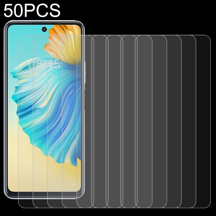 50 PCS 0.26mm 9H 2.5D Tempered Glass Film, For ZTE nubia Z30 Pro (50 PCS), For NZONE S7 Pro+ 5G (50 PCS), For BLU G91 Pro (50 PCS), For ZTE Axon 30 5G (50 PCS), For ZTE Axon 30 Pro 5G (50 PCS), For ZTE Axon 30 Ultra 5G (50 PCS)                         ...