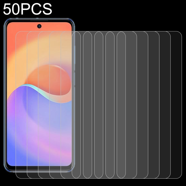 50 PCS 0.26mm 9H 2.5D Tempered Glass Film, For ZTE nubia Z30 Pro (50 PCS), For NZONE S7 Pro+ 5G (50 PCS), For BLU G91 Pro (50 PCS), For ZTE Axon 30 5G (50 PCS), For ZTE Axon 30 Pro 5G (50 PCS), For ZTE Axon 30 Ultra 5G (50 PCS)                         ...