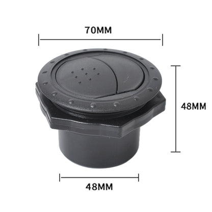 A5606 4 in 1 Universal 60mm Round AC Air Outlet Vent, A5606