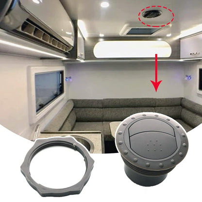 A5606 4 in 1 Universal 60mm Round AC Air Outlet Vent, A5606